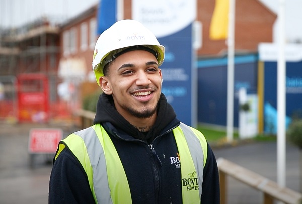 Teenage carpenter hails housebuilder’s apprenticeship and now aims for management